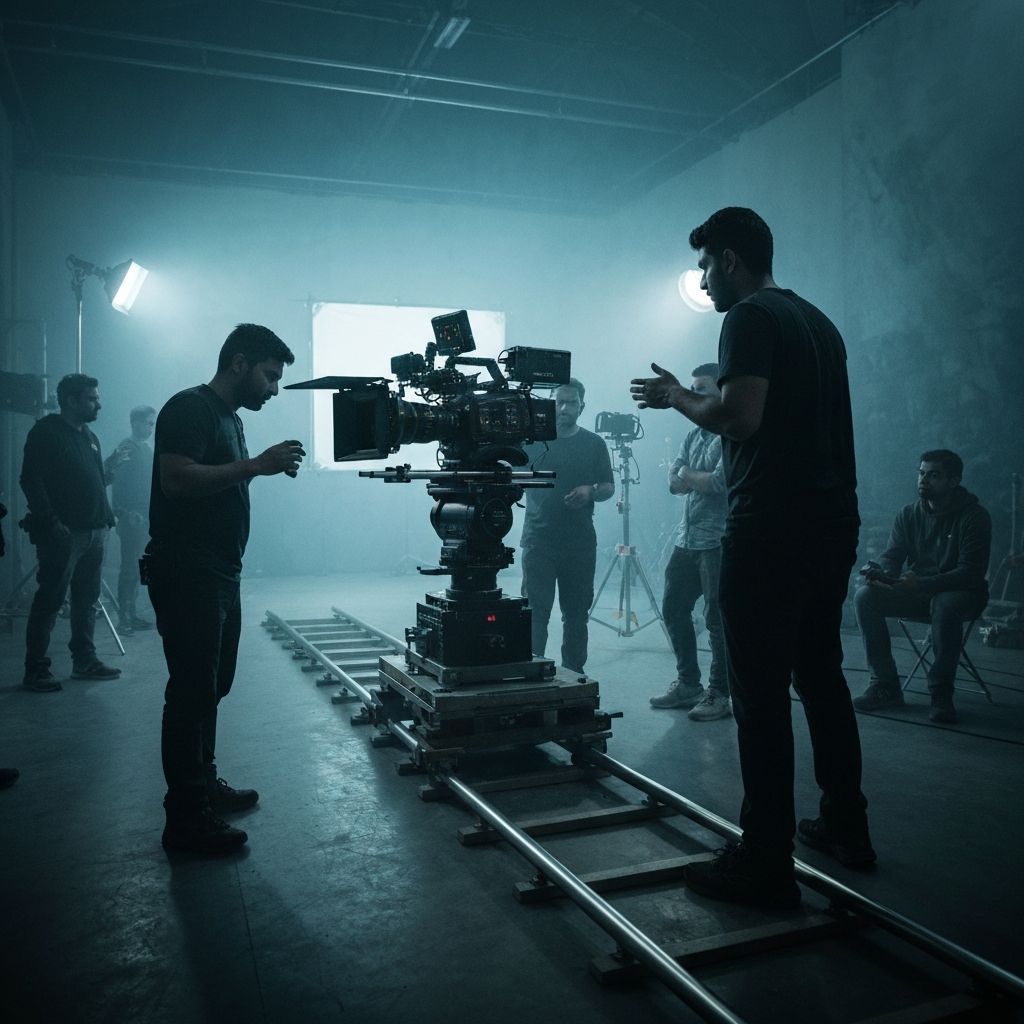 Set produksi film profesional